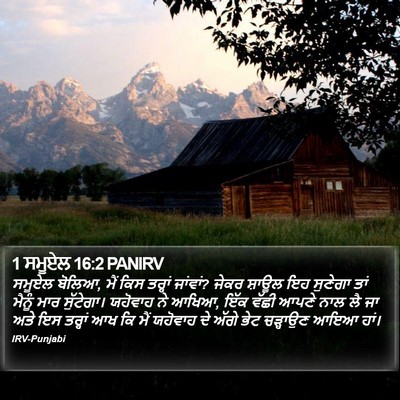1 ਸਮੂਏਲ 16:2 PANIRV Bible Verse Image