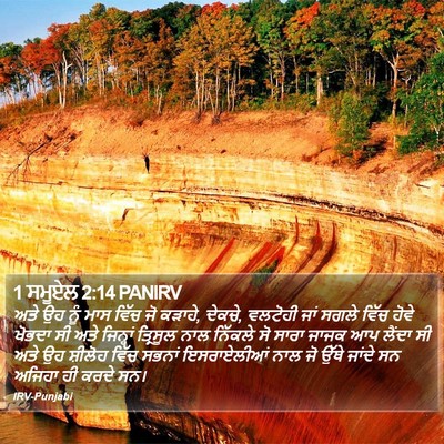 1 ਸਮੂਏਲ 2:14 PANIRV Bible Verse Image