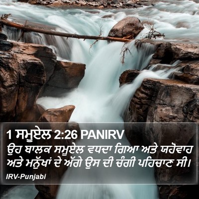 1 ਸਮੂਏਲ 2:26 PANIRV Bible Verse Image