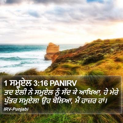 1 ਸਮੂਏਲ 3:16 PANIRV Bible Verse Image