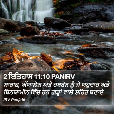 2 ਇਤਿਹਾਸ 11:10 PANIRV Bible Verse Image