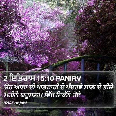 2 ਇਤਿਹਾਸ 15:10 PANIRV Bible Verse Image