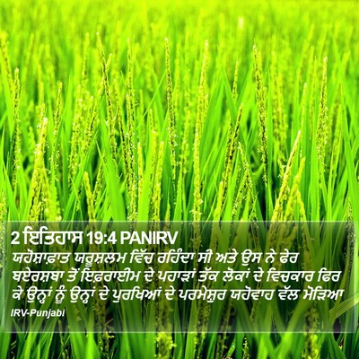 2 ਇਤਿਹਾਸ 19:4 PANIRV Bible Verse Image