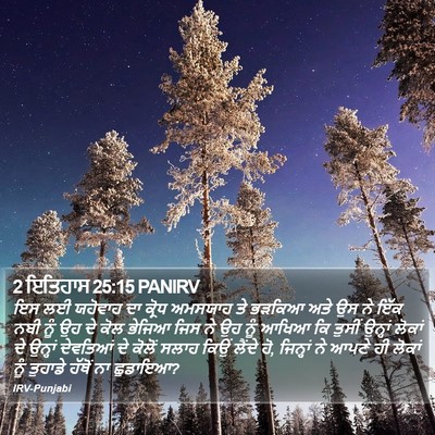 2 ਇਤਿਹਾਸ 25:15 PANIRV Bible Verse Image