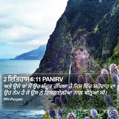 2 ਇਤਿਹਾਸ 6:11 PANIRV Bible Verse Image