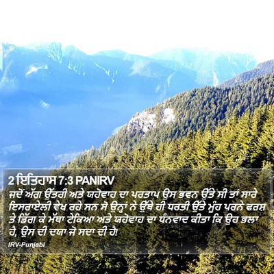 2 ਇਤਿਹਾਸ 7:3 PANIRV Bible Verse Image