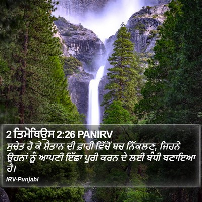 2 ਤਿਮੋਥਿਉਸ 2:26 PANIRV Bible Verse Image
