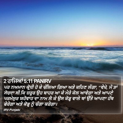 2 ਰਾਜਿਆਂ 5:11 PANIRV Bible Verse Image