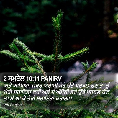 2 ਸਮੂਏਲ 10:11 PANIRV Bible Verse Image