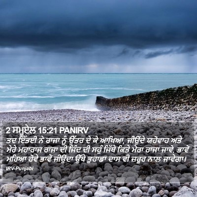 2 ਸਮੂਏਲ 15:21 PANIRV Bible Verse Image