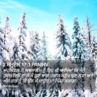 2 ਸਮੂਏਲ 17:1 PANIRV Bible Verse Image