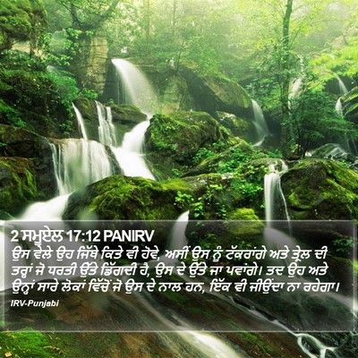 2 ਸਮੂਏਲ 17:12 PANIRV Bible Verse Image