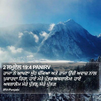 2 ਸਮੂਏਲ 19:4 PANIRV Bible Verse Image