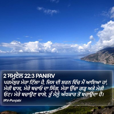 2 ਸਮੂਏਲ 22:3 PANIRV Bible Verse Image