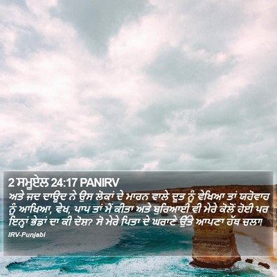 2 ਸਮੂਏਲ 24:17 PANIRV Bible Verse Image