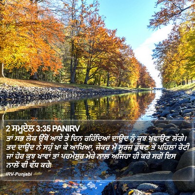 2 ਸਮੂਏਲ 3:35 PANIRV Bible Verse Image