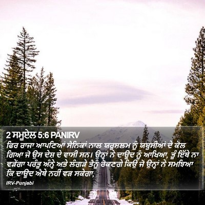 2 ਸਮੂਏਲ 5:6 PANIRV Bible Verse Image