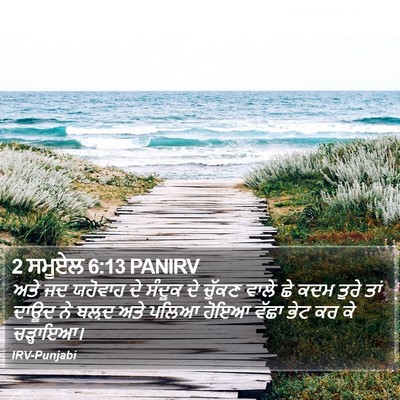 2 ਸਮੂਏਲ 6:13 PANIRV Bible Verse Image