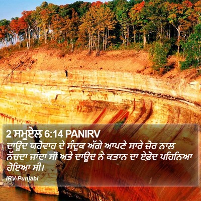 2 ਸਮੂਏਲ 6:14 PANIRV Bible Verse Image