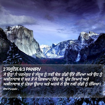 2 ਸਮੂਏਲ 6:3 PANIRV Bible Verse Image