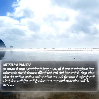 ਅਸਤਰ 3:8 PANIRV Bible Verse Image