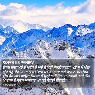 ਅਸਤਰ 5:8 PANIRV Bible Verse Image