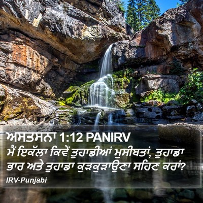 ਅਸਤਸਨਾ 1:12 PANIRV Bible Verse Image
