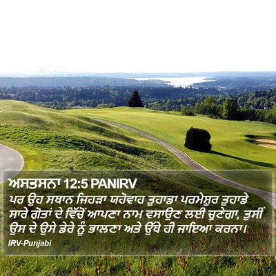 ਅਸਤਸਨਾ 12:5 PANIRV Bible Verse Image