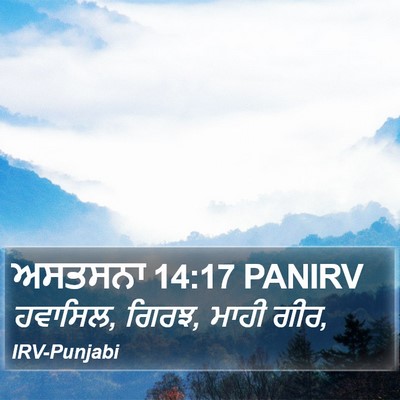 ਅਸਤਸਨਾ 14:17 PANIRV Bible Verse Image