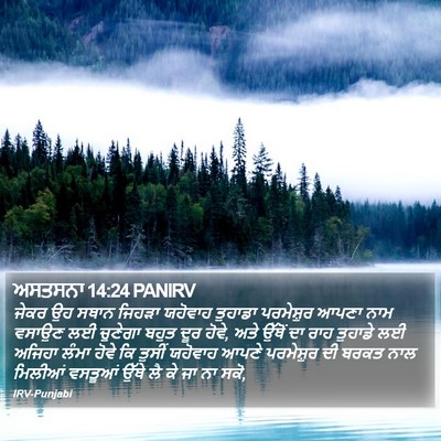 ਅਸਤਸਨਾ 14:24 PANIRV Bible Verse Image