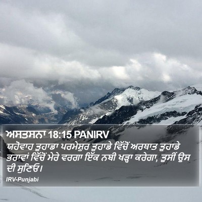 ਅਸਤਸਨਾ 18:15 PANIRV Bible Verse Image