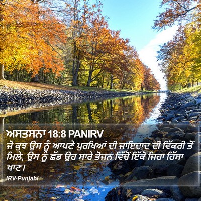 ਅਸਤਸਨਾ 18:8 PANIRV Bible Verse Image