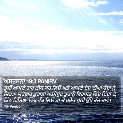 ਅਸਤਸਨਾ 19:3 PANIRV Bible Verse Image