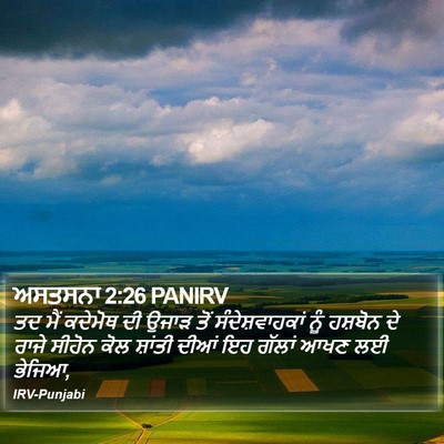 ਅਸਤਸਨਾ 2:26 PANIRV Bible Verse Image