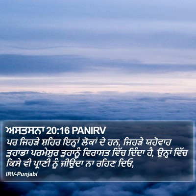 ਅਸਤਸਨਾ 20:16 PANIRV Bible Verse Image