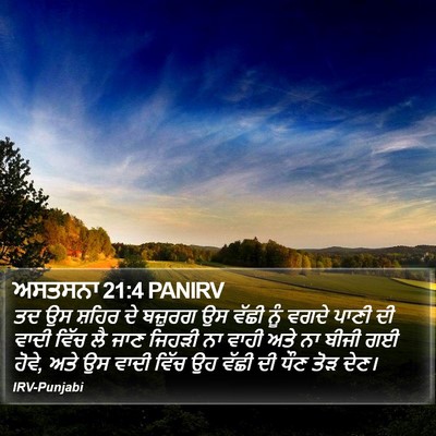 ਅਸਤਸਨਾ 21:4 PANIRV Bible Verse Image