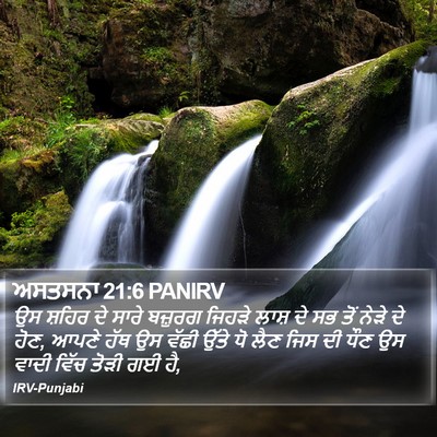ਅਸਤਸਨਾ 21:6 PANIRV Bible Verse Image