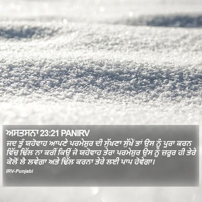 ਅਸਤਸਨਾ 23:21 PANIRV Bible Verse Image