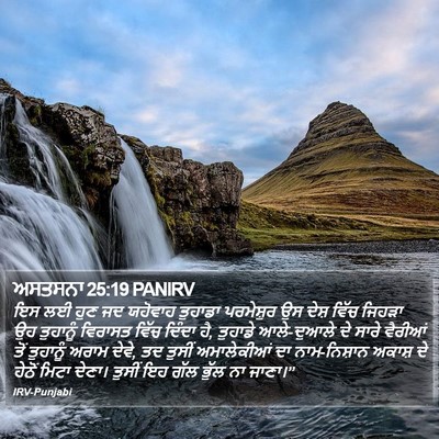 ਅਸਤਸਨਾ 25:19 PANIRV Bible Verse Image