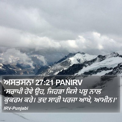 ਅਸਤਸਨਾ 27:21 PANIRV Bible Verse Image
