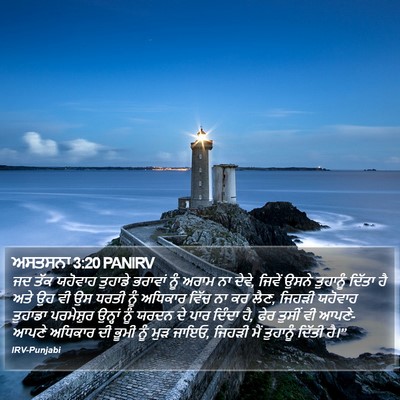 ਅਸਤਸਨਾ 3:20 PANIRV Bible Verse Image