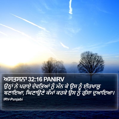 ਅਸਤਸਨਾ 32:16 PANIRV Bible Verse Image