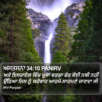 ਅਸਤਸਨਾ 34:10 PANIRV Bible Verse Image