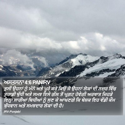 ਅਸਤਸਨਾ 4:6 PANIRV Bible Verse Image