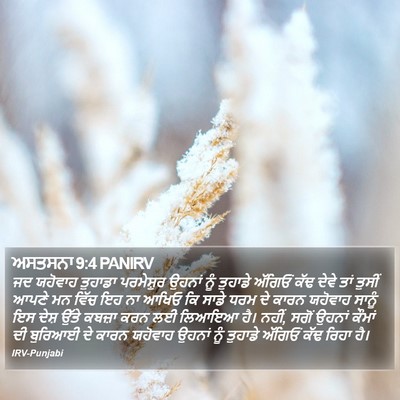 ਅਸਤਸਨਾ 9:4 PANIRV Bible Verse Image