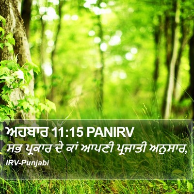 ਅਹਬਾਰ 11:15 PANIRV Bible Verse Image