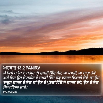 ਅਹਬਾਰ 13:2 PANIRV Bible Verse Image