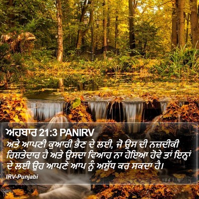 ਅਹਬਾਰ 21:3 PANIRV Bible Verse Image