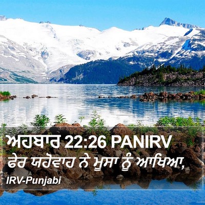 ਅਹਬਾਰ 22:26 PANIRV Bible Verse Image