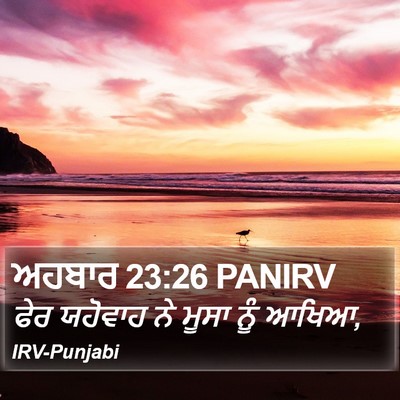 ਅਹਬਾਰ 23:26 PANIRV Bible Verse Image